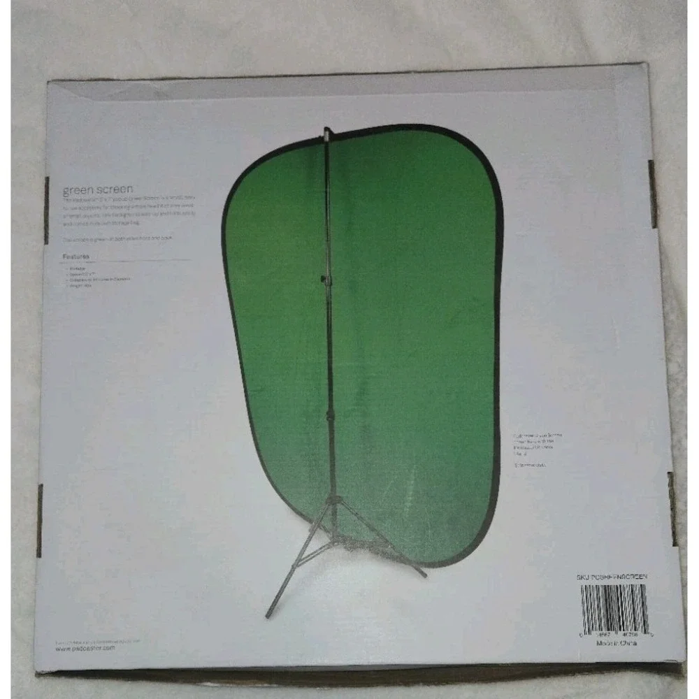 Padcaster Green‎ Screen, Includes Screen And Storage Bag #PCGREENSCREENKIT